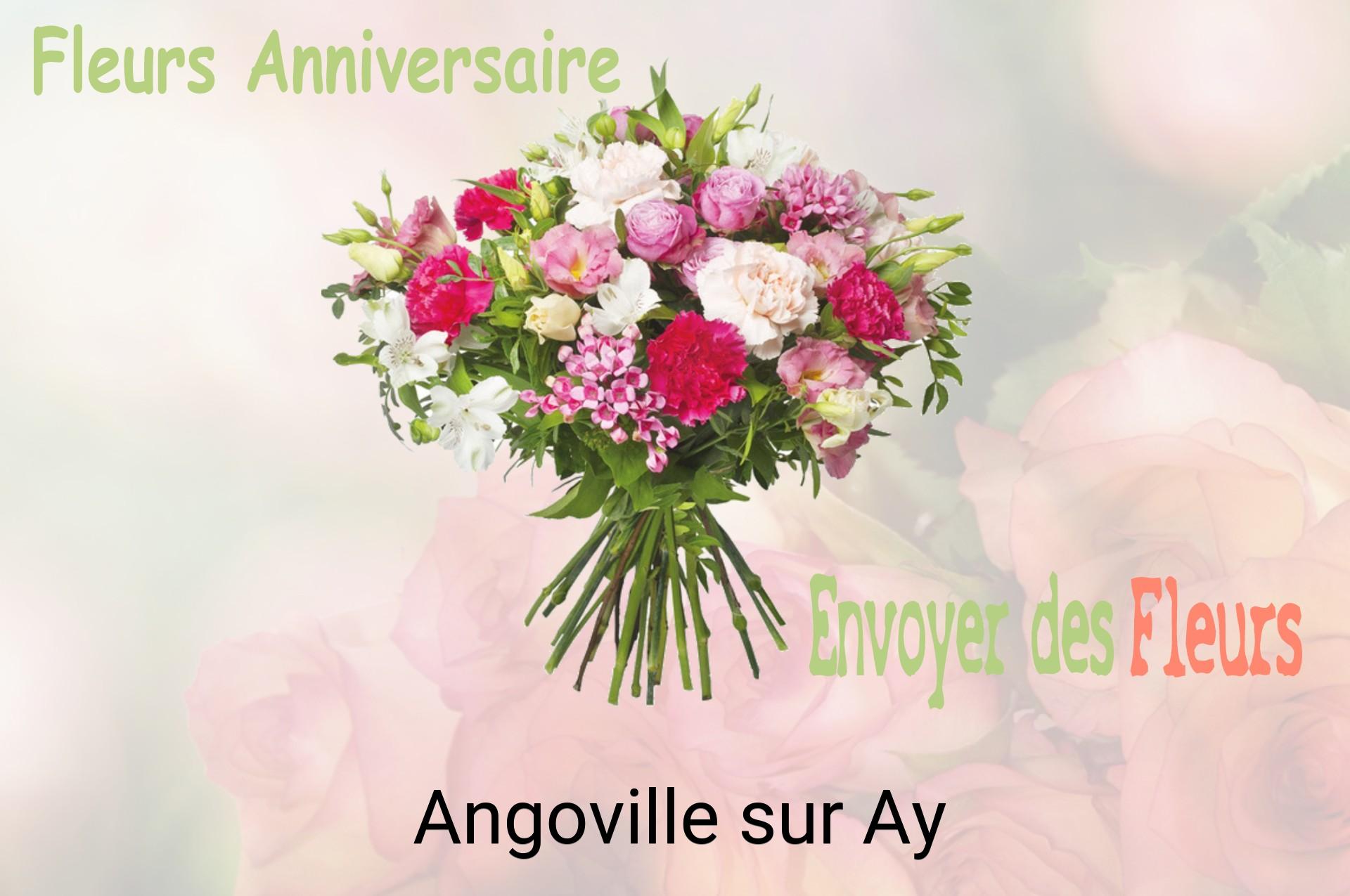 Bouquet de fleurs d’anniversaire livré à Angoville-sur-Ay